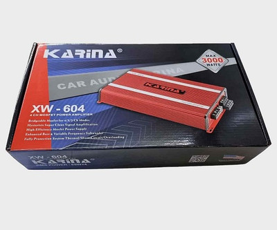 Karina car amplifier model XW-604