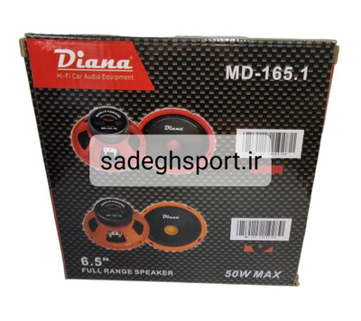 Mid-range 6.5 inch car Diana model MD-165.1 two-piece package