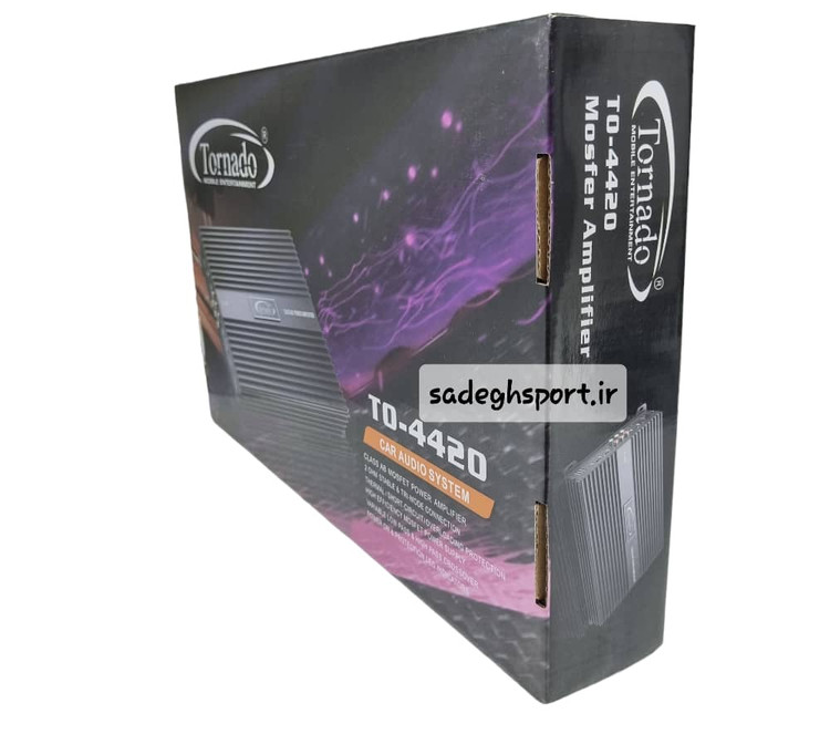 آمپلی فایر خودرو 4×60 تورنادو مدل T0-4420