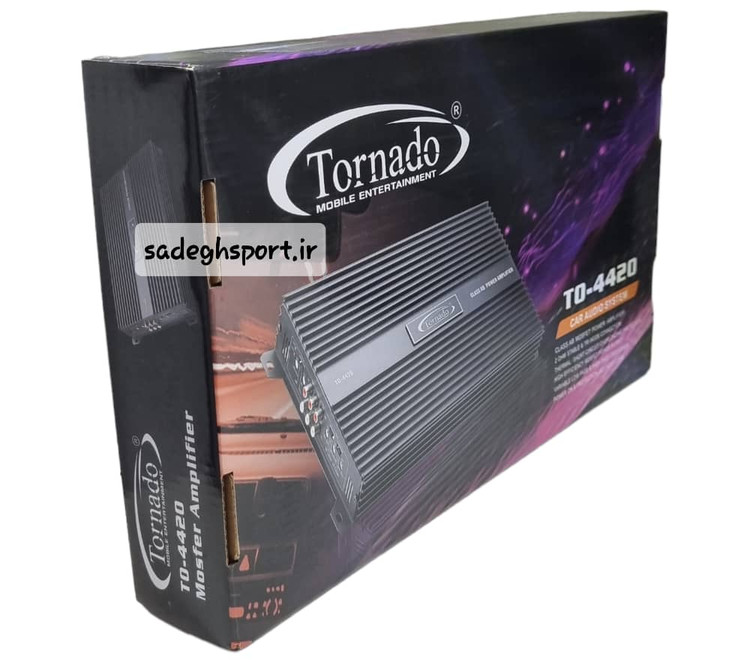 آمپلی فایر خودرو 4×60 تورنادو مدل T0-4420