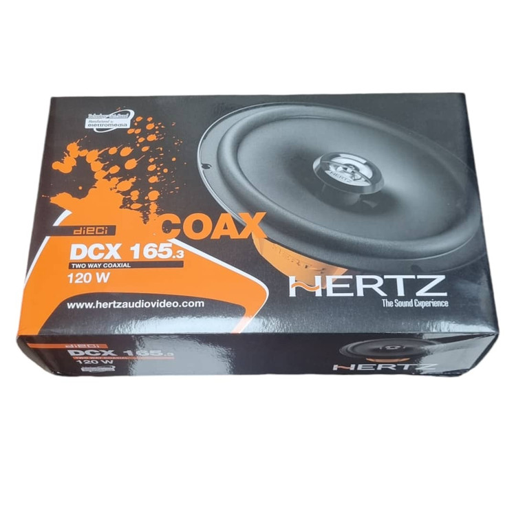 (2)Round band 6.5 inches brand Hertz model DCX165
