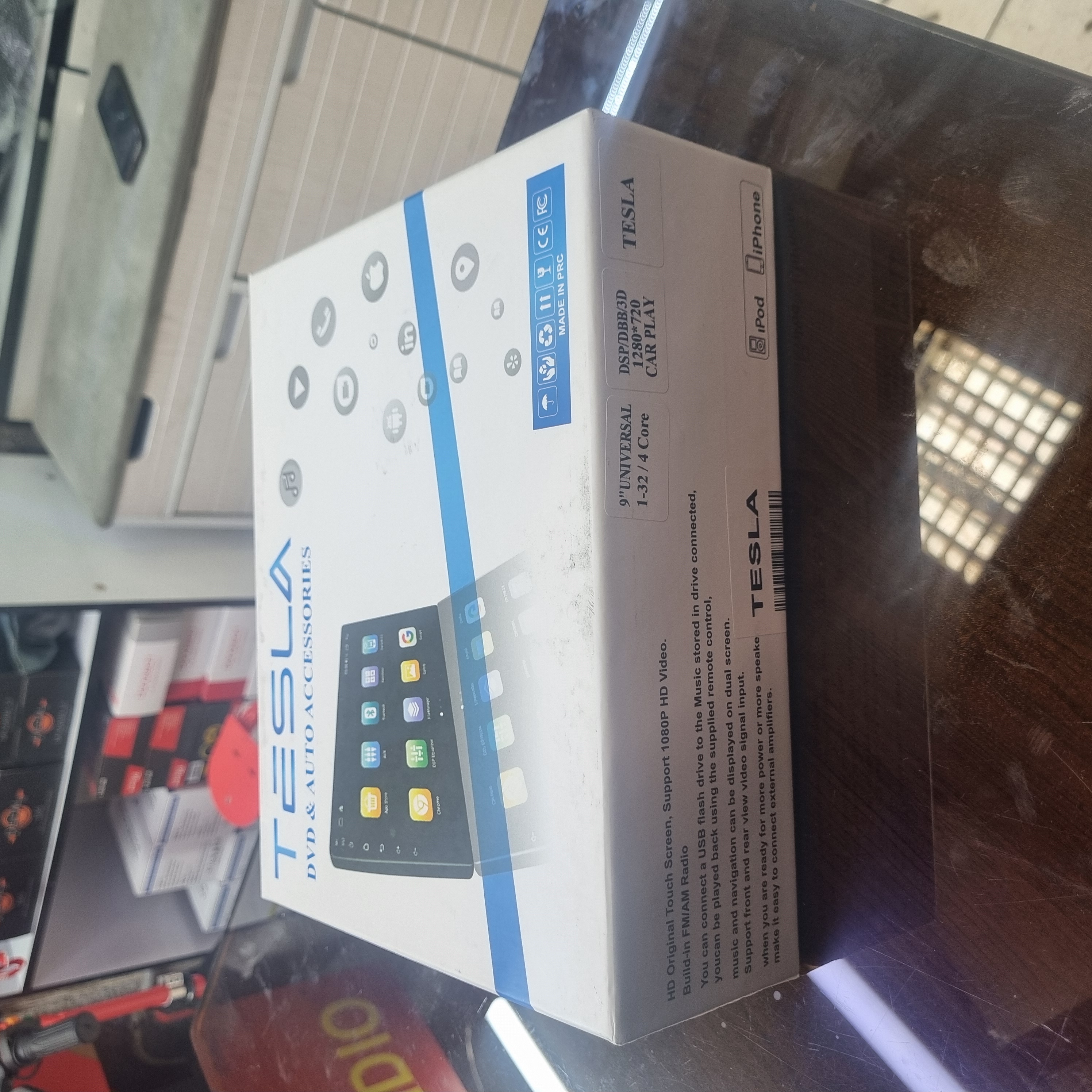 Tesla brand 9-inch CarPlay monitor(۱)