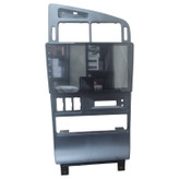 11 inch monitor for Peugeot 405 and Pars, old dashboard with one-piece factory frame, model M100, Screen Tech brand