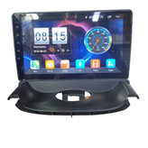 11 inch Android monitor Peugeot 206 top frame model T1 brand Screen Tech4