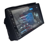 11-inch Android monitor for Nissan Zamyad, blue, with frame, model T1, brand Screen Tech2