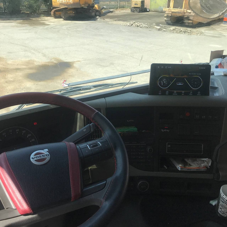 11-inch Android monitor for trucks and heavy vehicles with T1 model frame, Screen Tech brand1