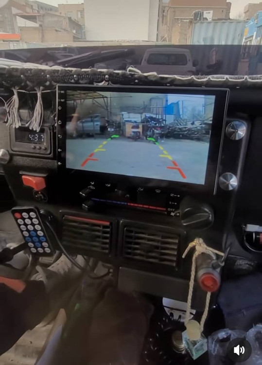 Android monitor Nissan Zamyad Bari Blue Model T3L Brand Screen Tech