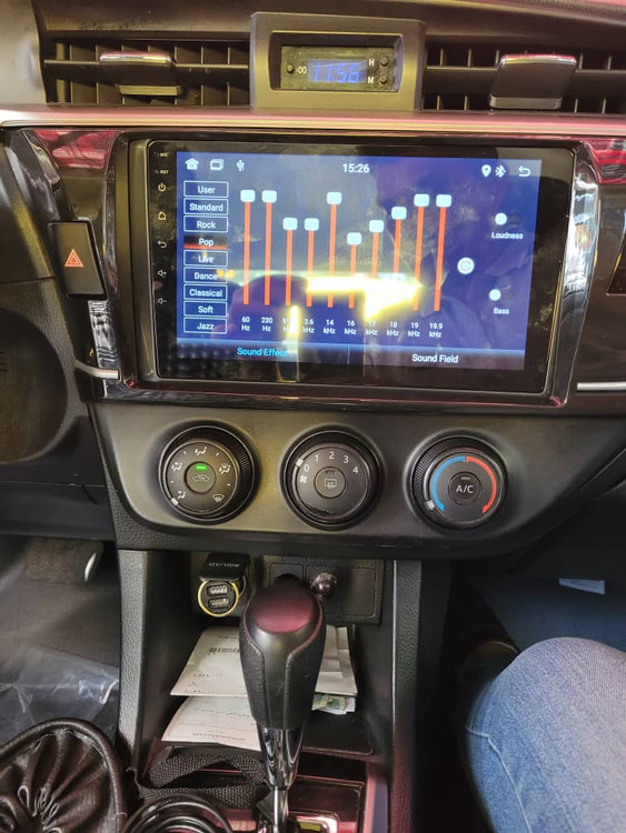 11 inch Android monitor for Toyota Corolla 2014 to 2018 model T1 brand Screen Tech