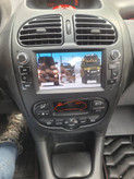 7 inch Android factory monitor for Peugeot 206 with volume, model T100, brand Screen Tech