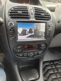 7 inch Android factory monitor for Peugeot 206 with volume, model T100, brand Screen Tech3