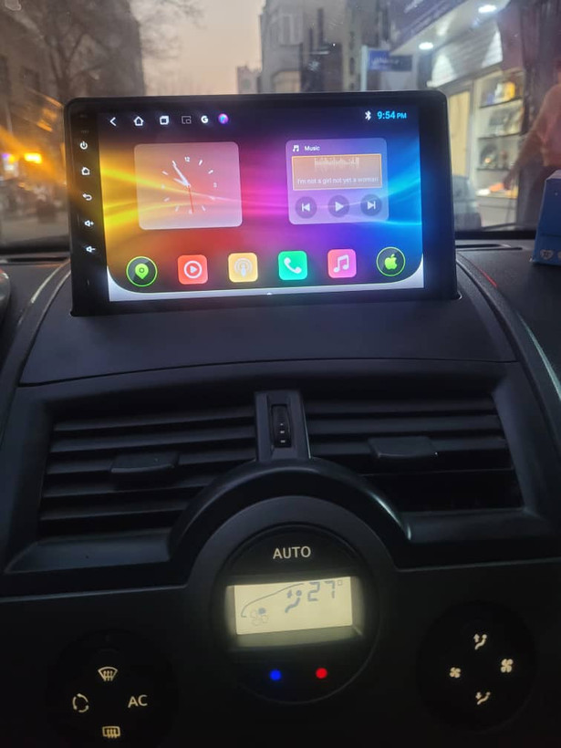 11 inch Android monitor Renault Megane 2000 model T1 brand Screen Tech