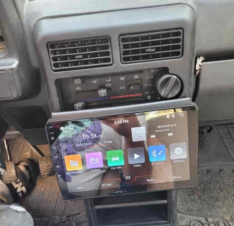 11 inch Android monitor, Saba Pride, old dashboard, lower model T1, Screen Tech brand4