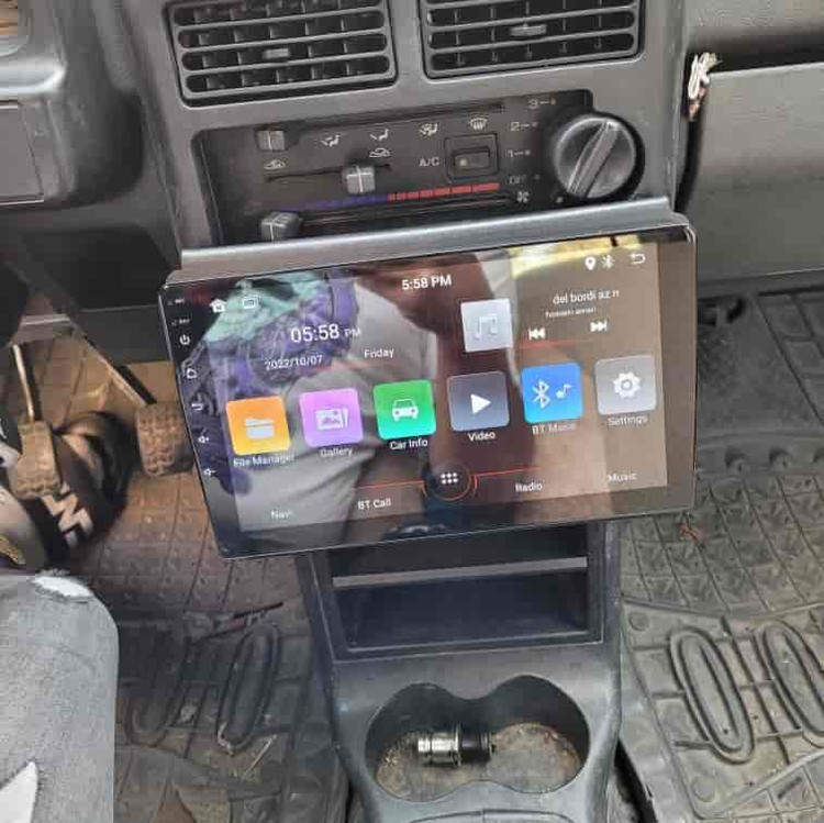 11 inch Android monitor, Saba Pride, old dashboard, lower model T1, Screen Tech brand3