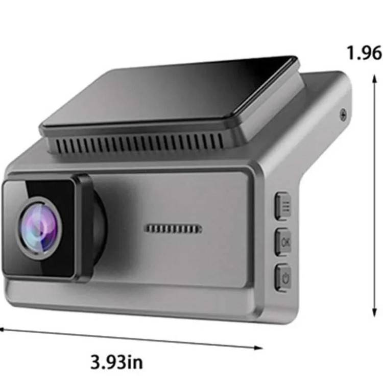 دوربین ثبت وقایع Q8 دو دوربین 4K - نمای پشت