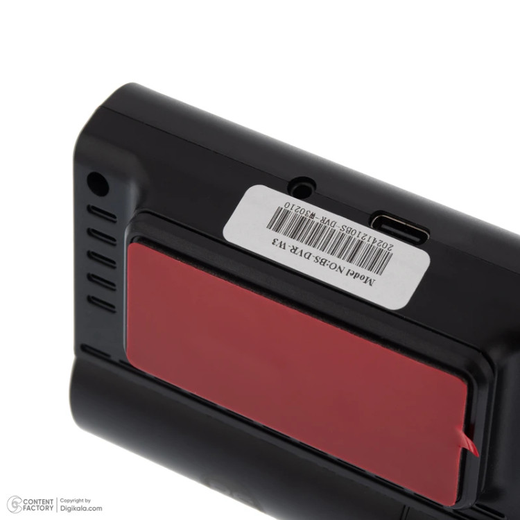 Dash Cam Pioneer Model DRV_W3 - نمای پشت